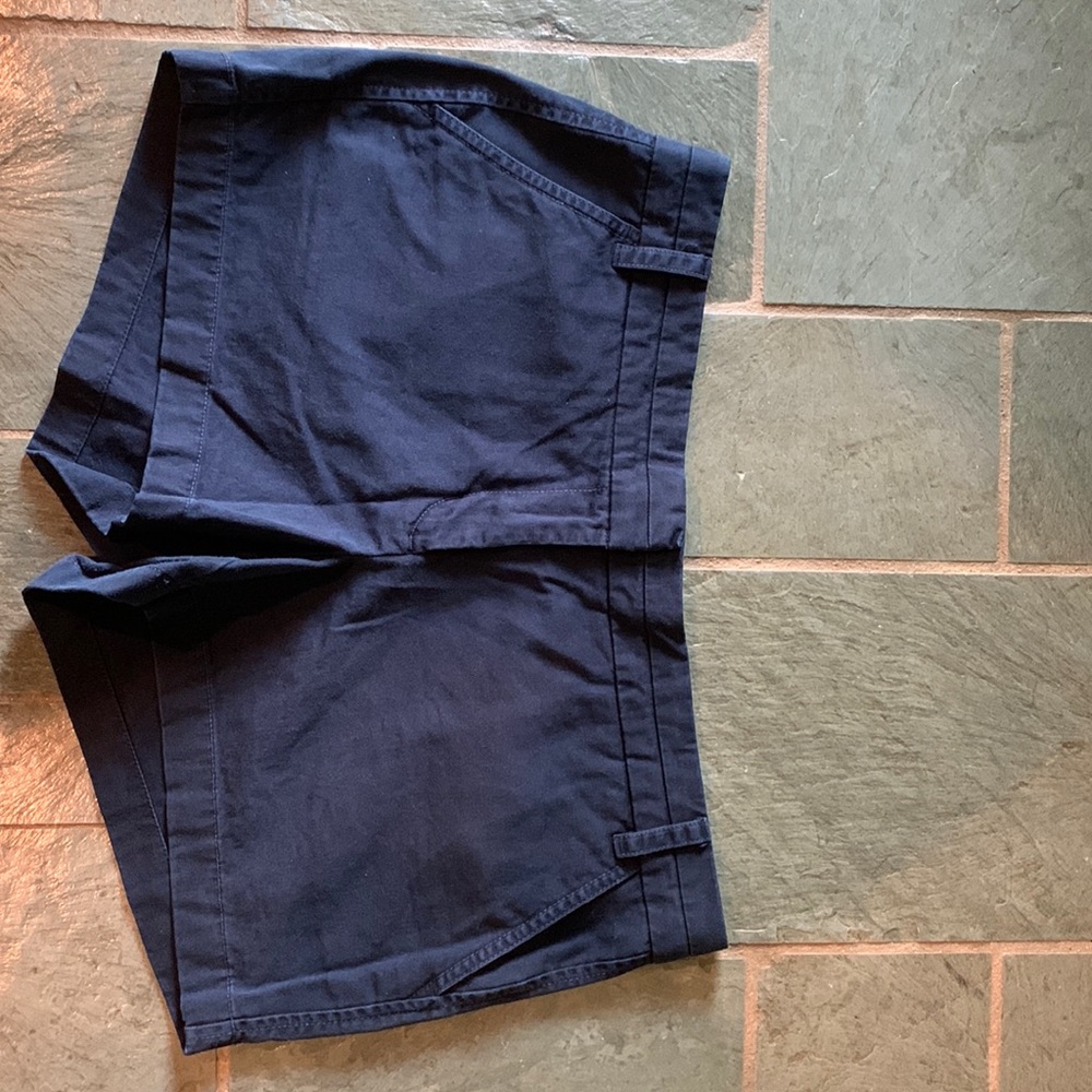 J.CREW 4” CHINO SHORTS SIZE 12-navy